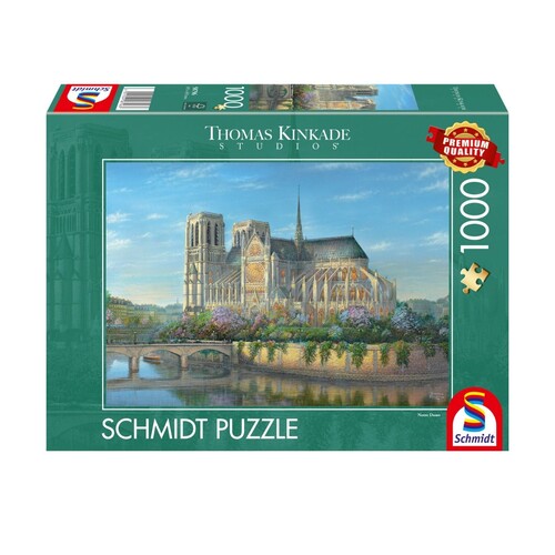 Thomas Kinkade Studios: Notre Dame, 1.000 Teile Puzzle