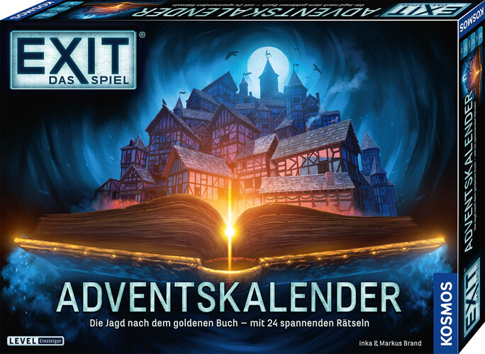 EXIT - Das Spiel: ADVENTSKALENDER - Die Jagd nach dem goldenen Buch