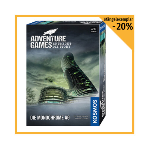 Adventure Games: Die Monochrome AG #Mängelexemplar#
