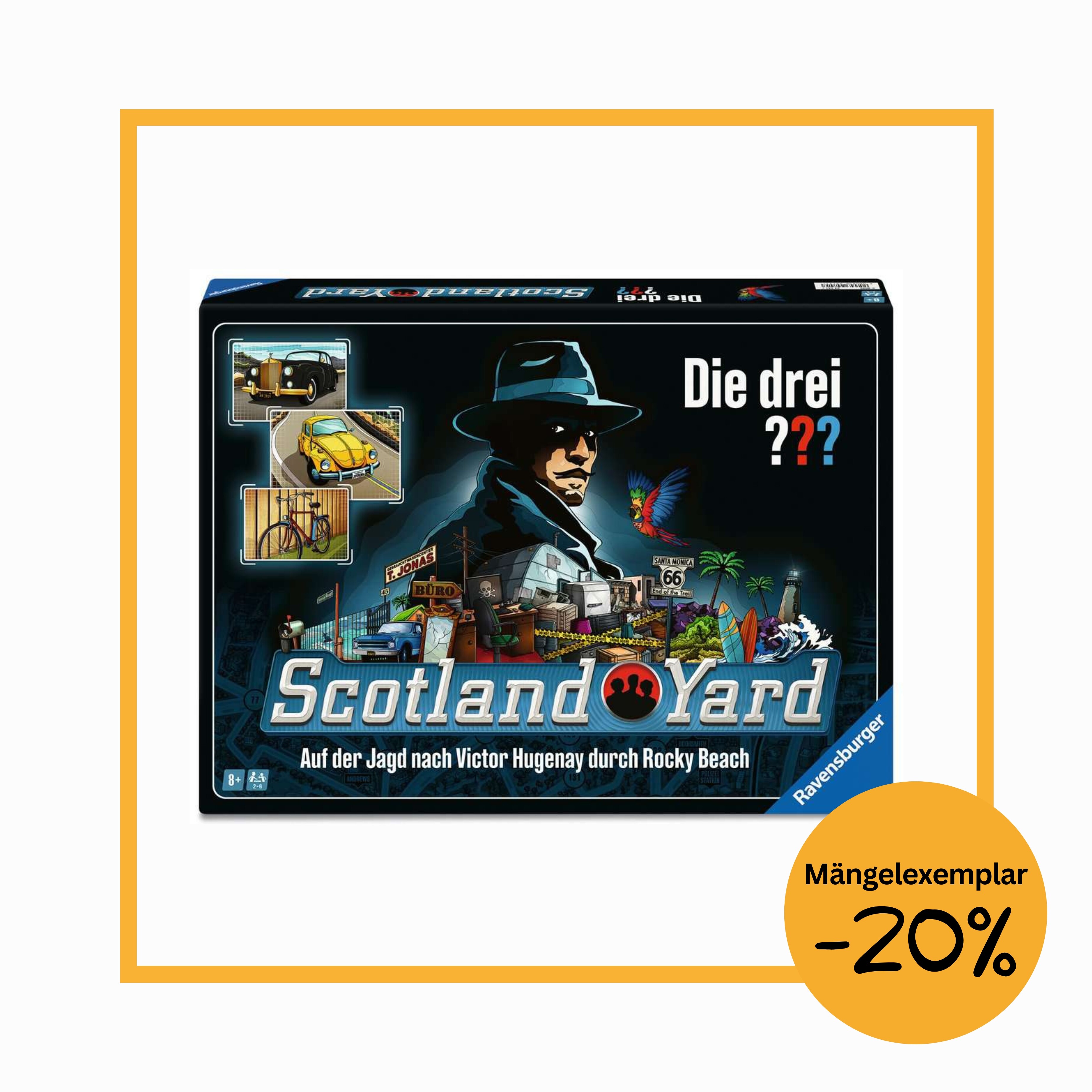 Die drei ??? Scotland Yard #Mängelexemplar#
