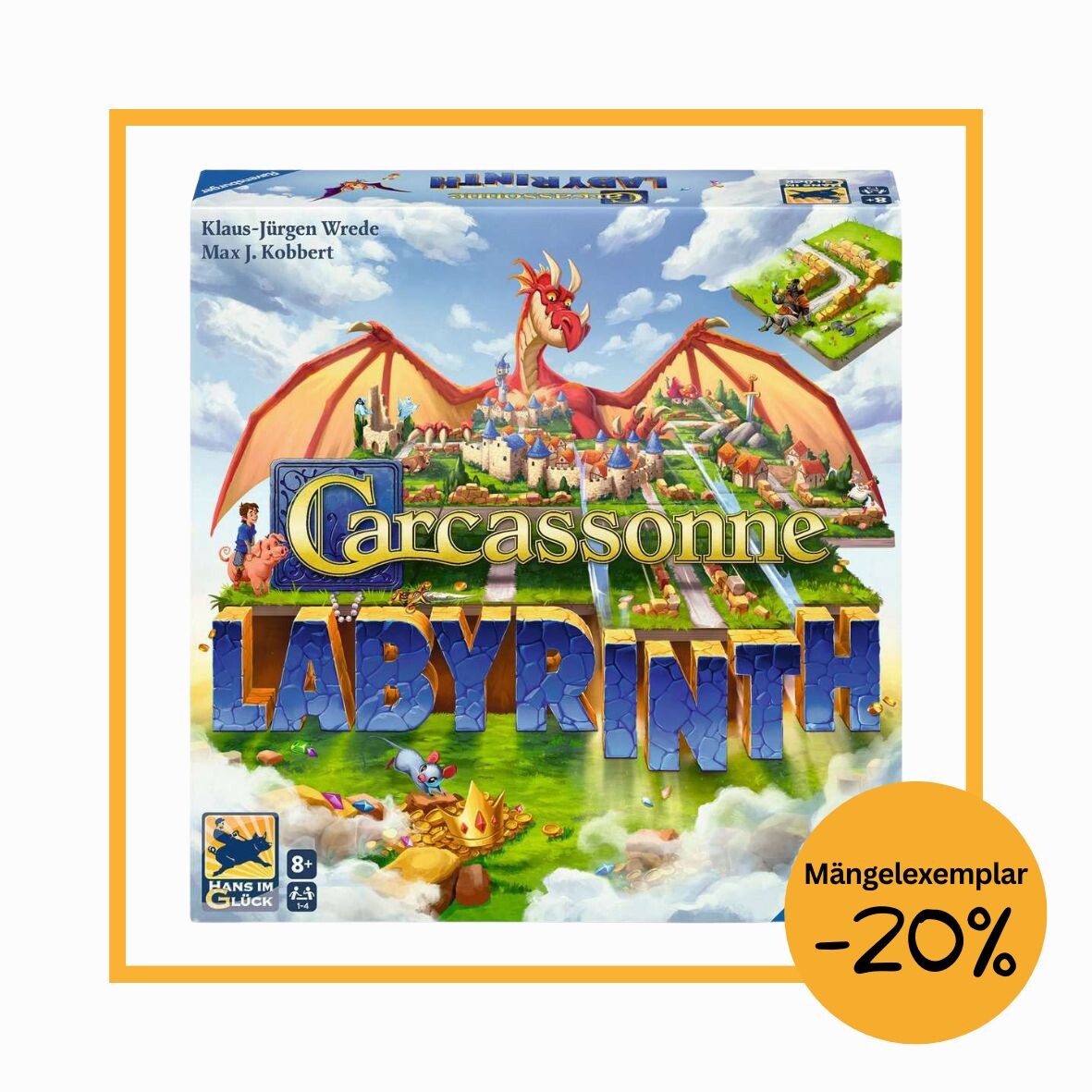 Carcassonne Labyrinth (DE) #Mängelexemplar#