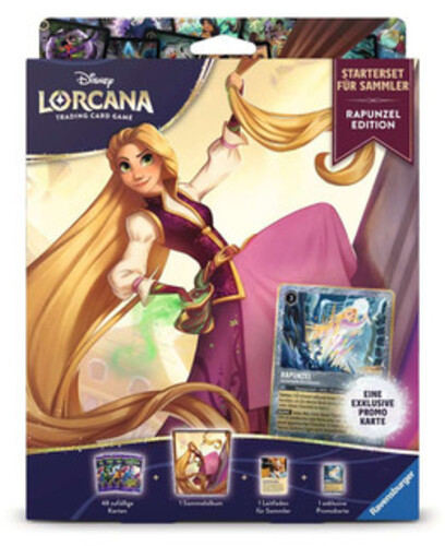 Disney Lorcana TCG: Starterset für Sammler Rapunzel Edition (Kapitel 13 Angriff der Ranke)