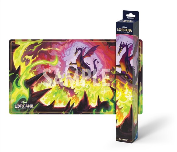 Winterzauber - Spielmatte Drachenfeuer - Disney Lorcana Kapitel 11