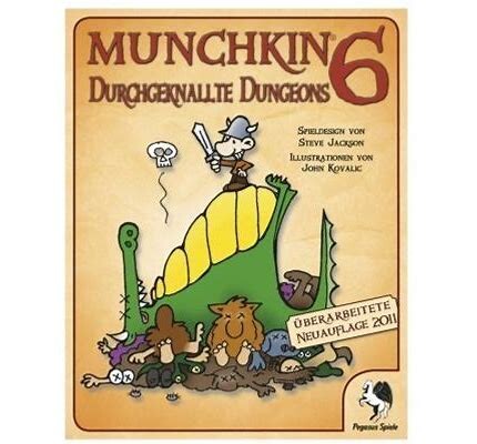 Munchkin 6: Durchgeknallte Dungeons