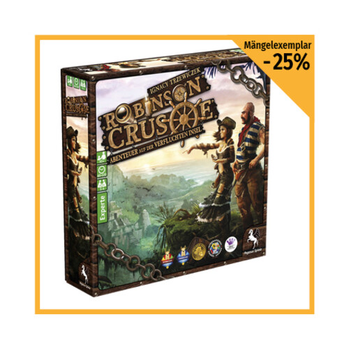 Robinson Crusoe - Abenteuer auf der verfluchten Insel #Mängelexemplar#