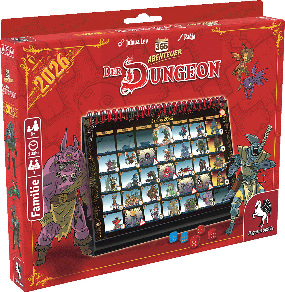 365 Abenteuer – Der Dungeon [Edition 2026]
