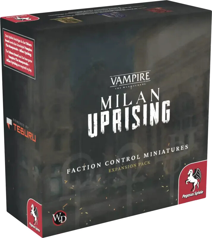 Faction Control Miniaturen  - Teburu: Vampire – The Masquerade: Milan Uprising (Erweiterung)