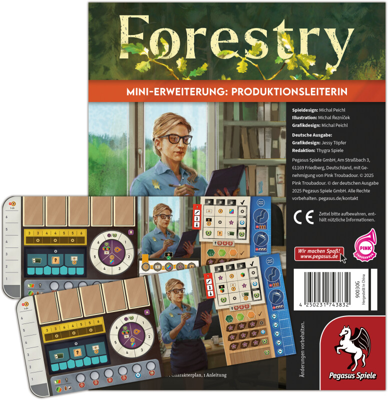 Die Produktionsleiterin - Forestry (DE) (Mini- Erweiterung)
