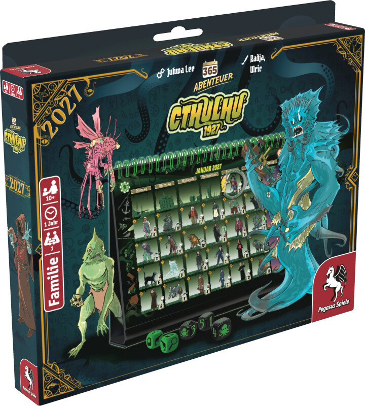 365 Abenteuer – Cthulhu 1927 [Kalender Edition 2027]