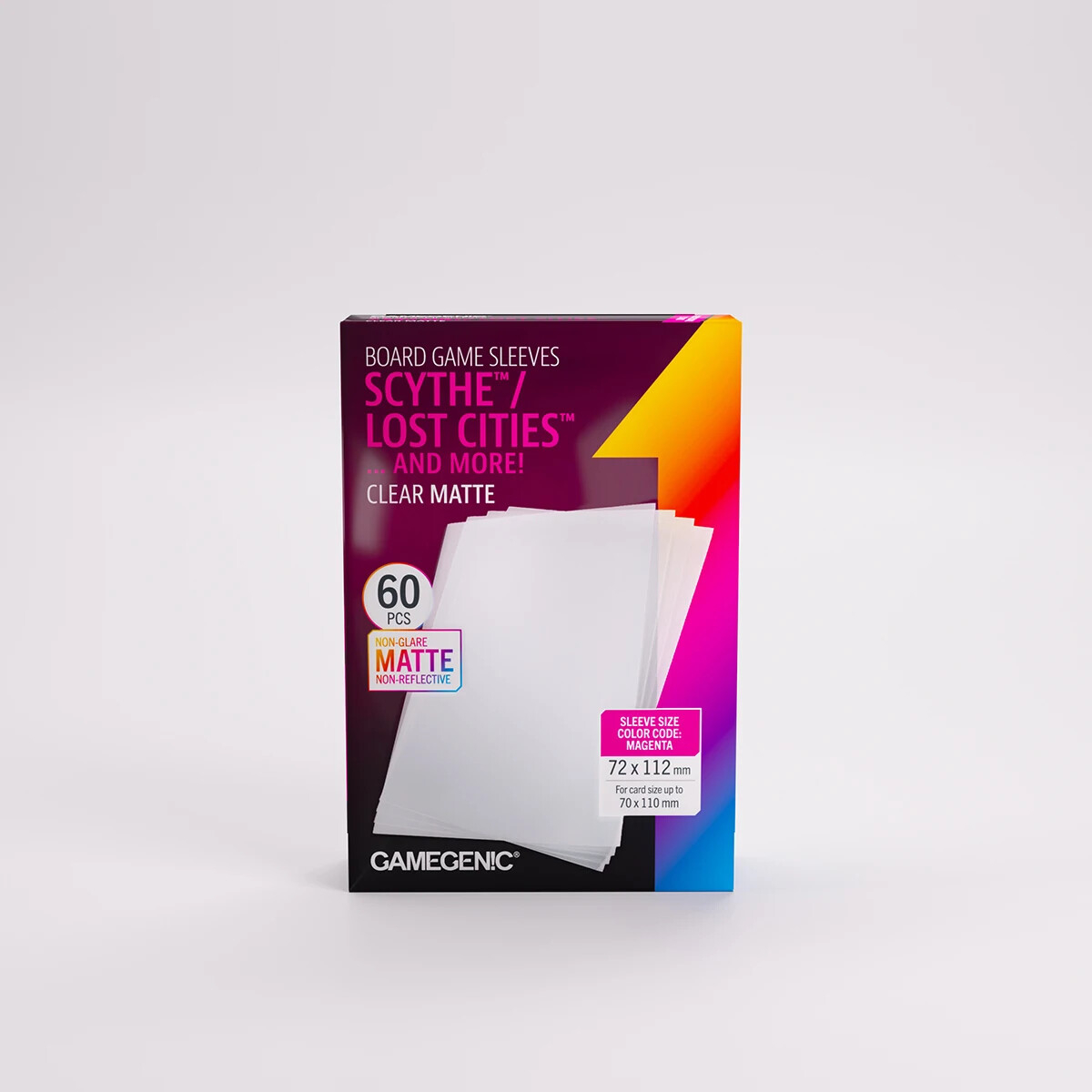 Board Game Sleeves - Scythe - Clear Matte