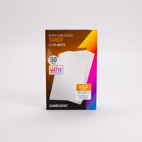 Board Game Sleeves - Tarot - Clear Matte