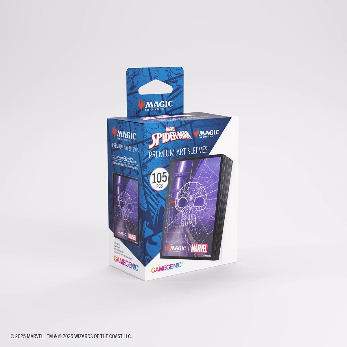 Spider-Man Swamp - Marvel's Spider-Man Premium Art Sleeves - Magic: The Gathering