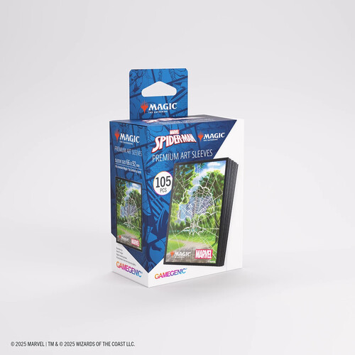 Spider-Man Forest - Marvel's Spider-Man Premium Art Sleeves - Magic: The Gathering