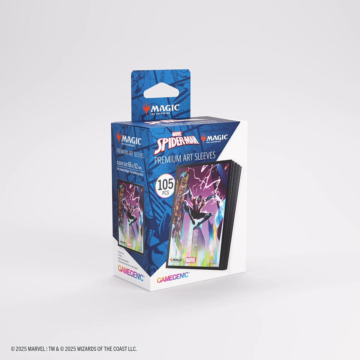 Spider-Man Miles Morales - Marvel's Spider-Man Premium Art Sleeves - Magic: The Gathering