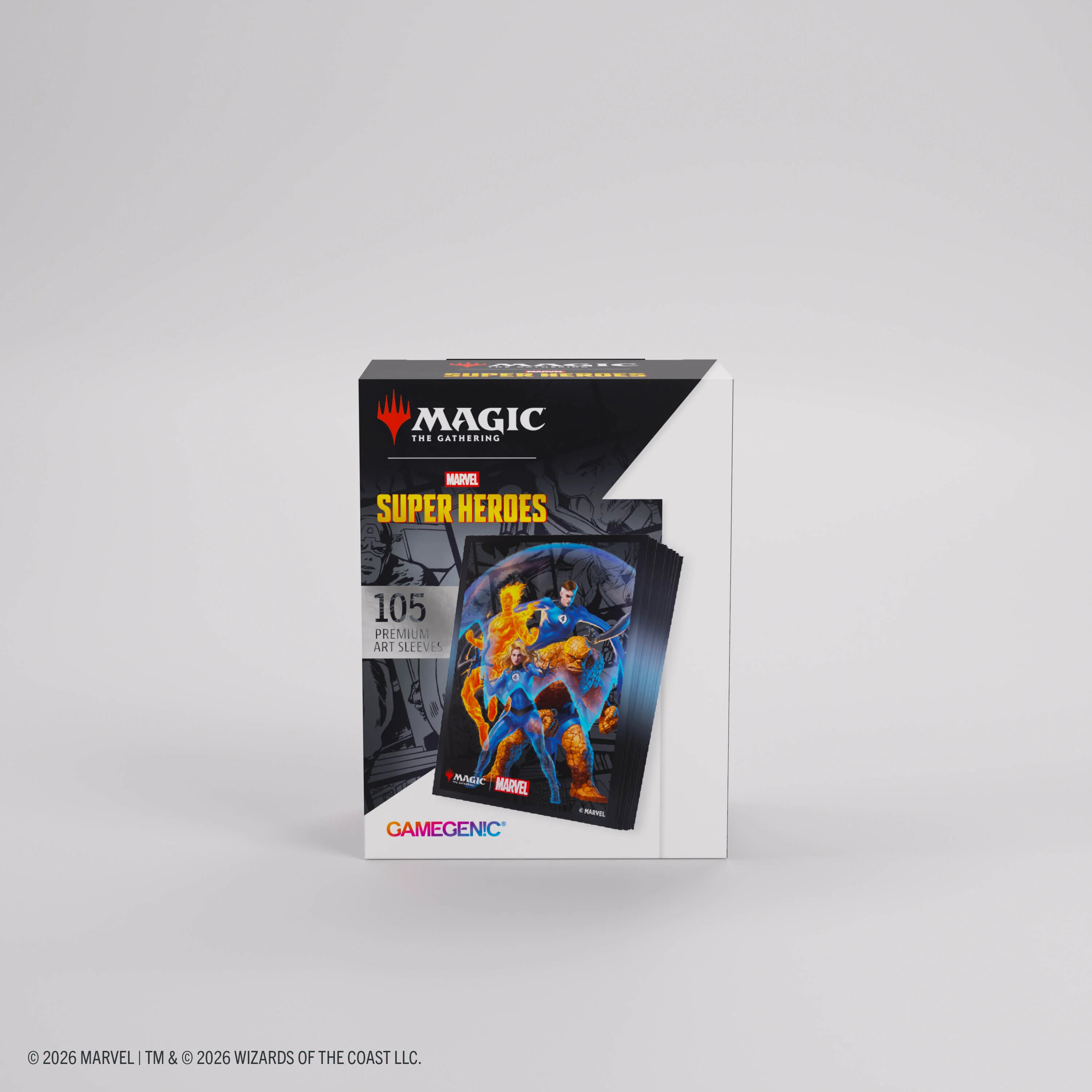 Magic: The Gathering | Marvel Super Heroes Premium Art Sleeves - The Fantastic Four