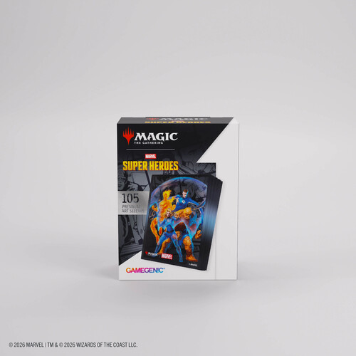 Magic: The Gathering | Marvel Super Heroes Premium Art Sleeves - The Fantastic Four