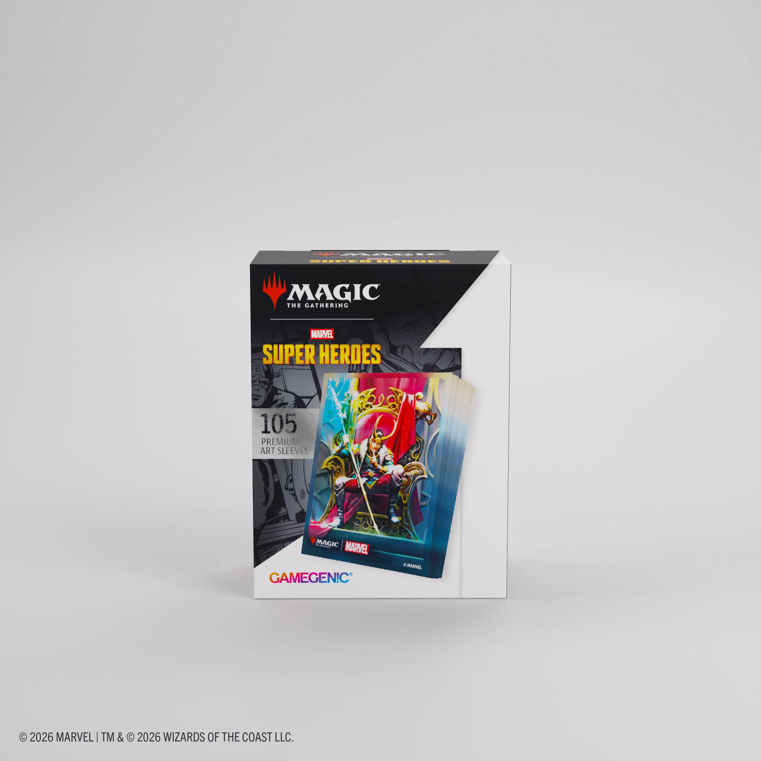 Magic: The Gathering | Marvel Super Heroes Premium Art Sleeves - Loki Laufeyson