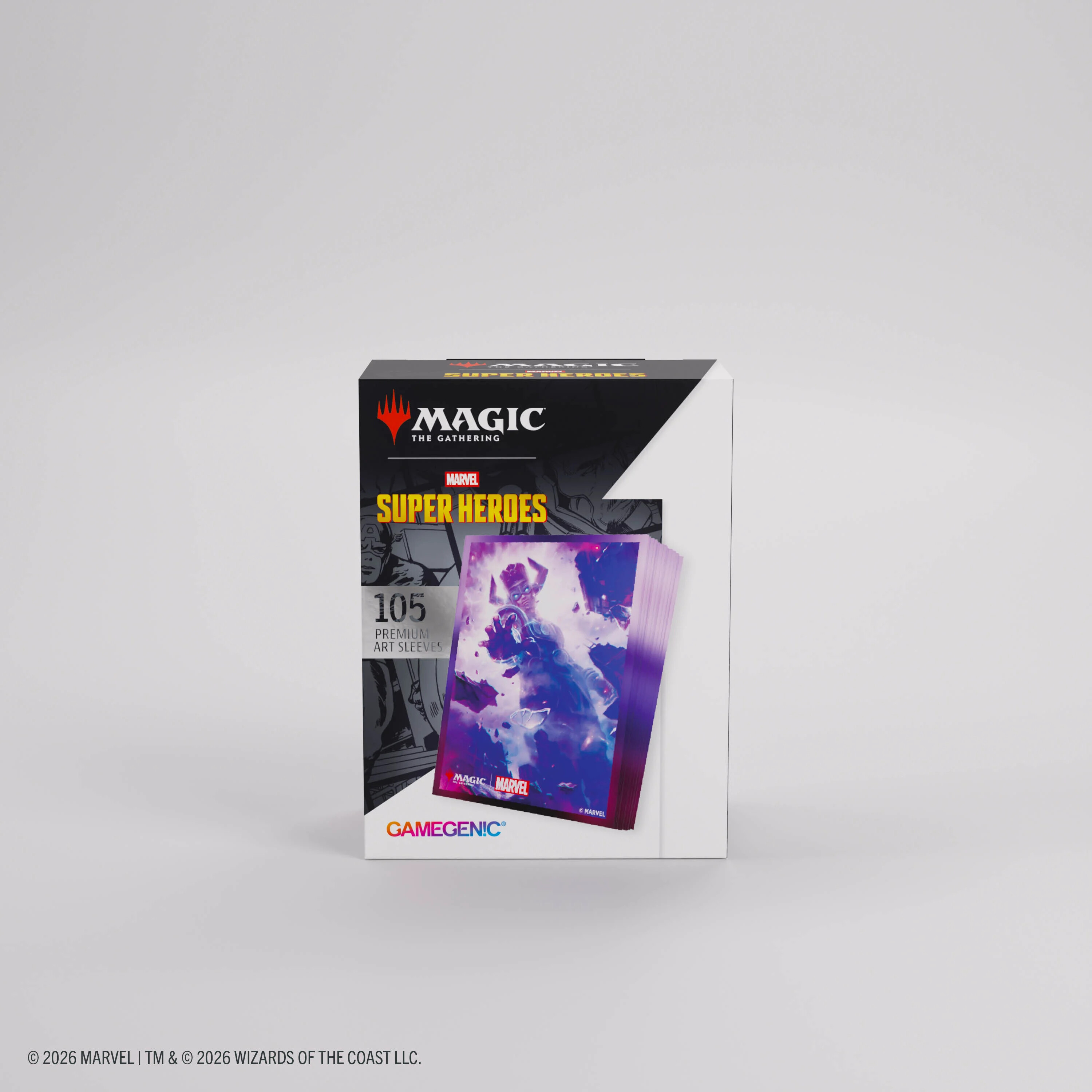 Magic: The Gathering | Marvel Super Heroes Premium Art Sleeves - Galactus Token