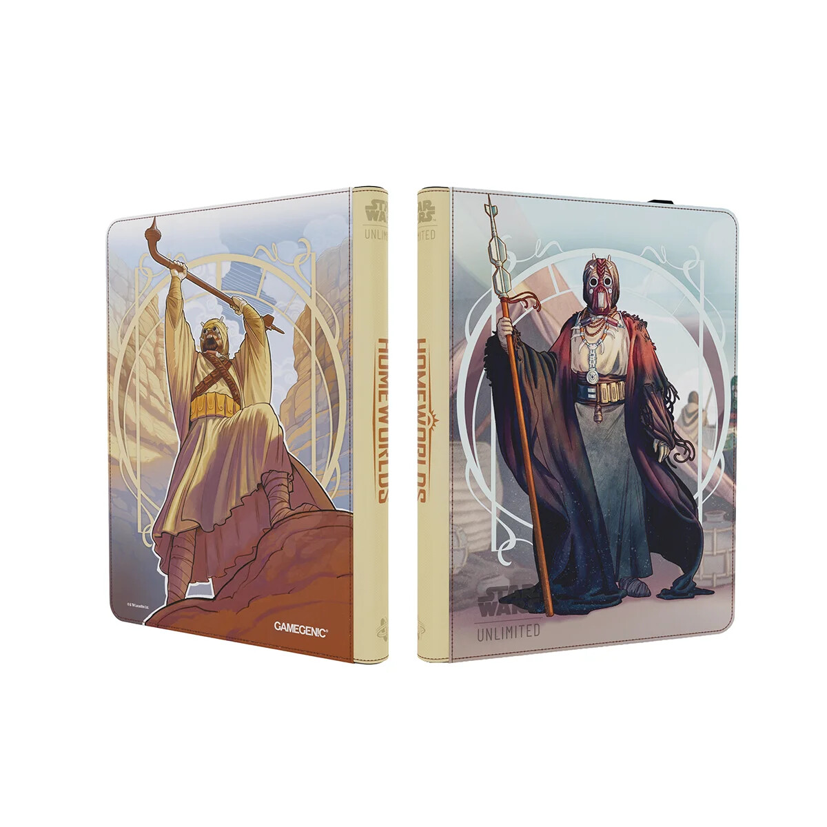 The Chieftain & A'Kobe - Star Wars: Unlimited - Zip-Up Album 18-Pocket