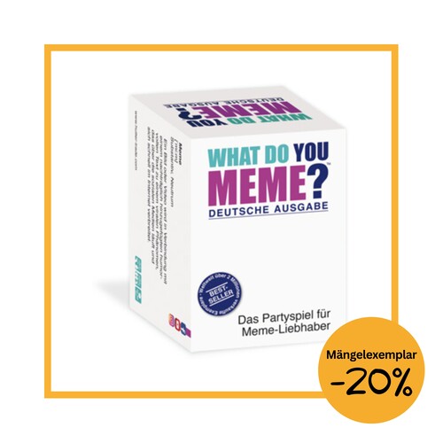 WHAT DO YOU MEME? (Deutsche Ausgaben) #Mängelexemplar#