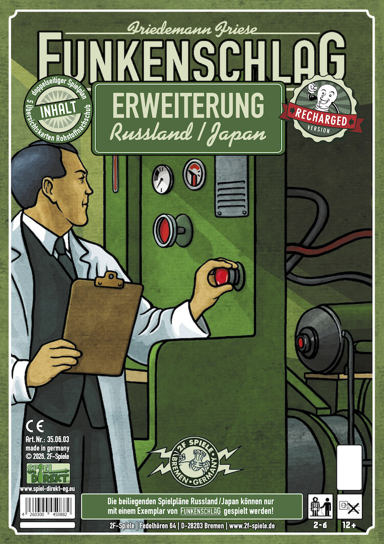 Russland/Japan - Funkenschlag (Recharged Version)(6. Erweiterung)
