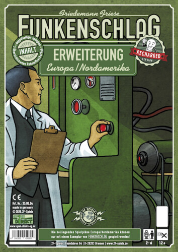 Europa/Nordamerika - Funkenschlag (Recharged Version)(13. Erweiterung)