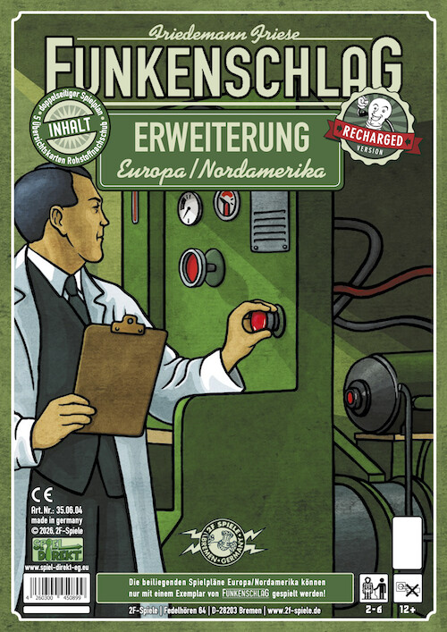 Europa/Nordamerika - Funkenschlag (Recharged Version)(13. Erweiterung)