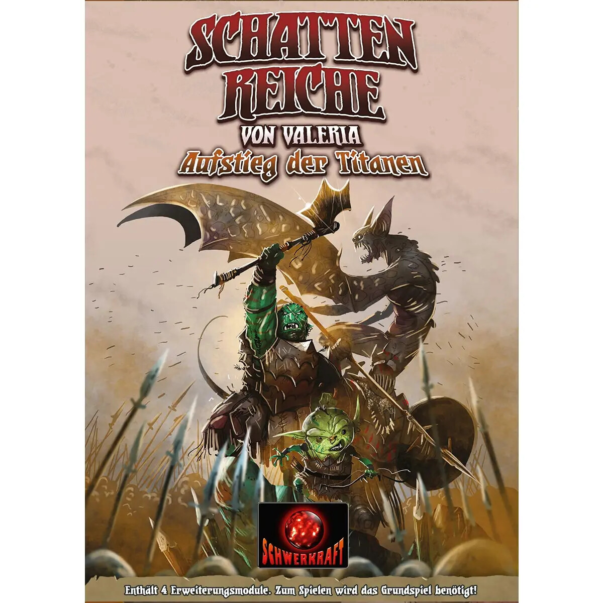 Aufstieg der Titanen - Schattenreiche von Valeria (Erweiterung)