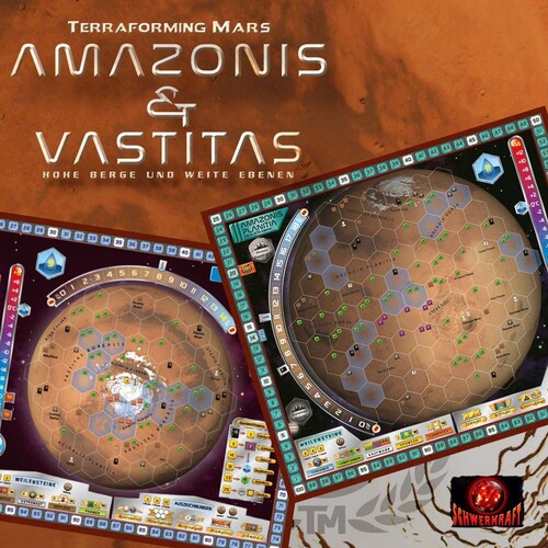 Terraforming Mars: Amazonis & Vastitas