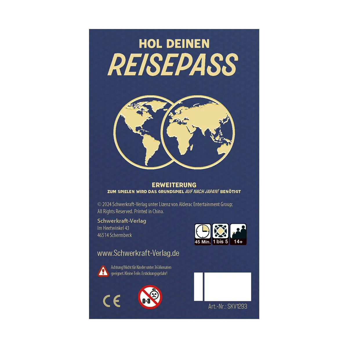 Auf nach Japan!: Reisepass