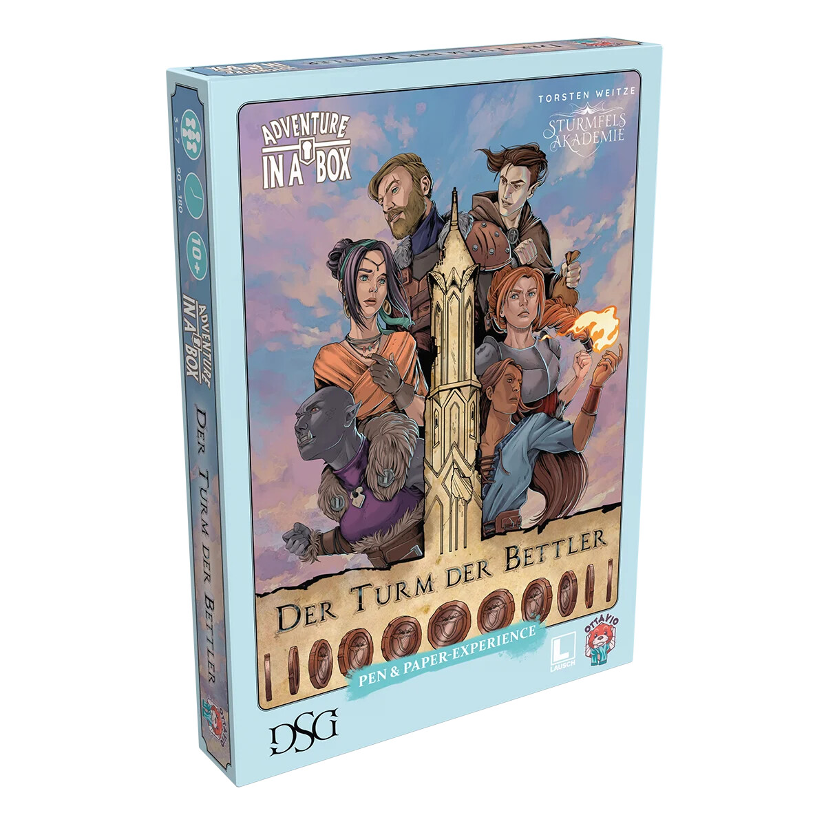 Adventure in a Box: Sturmfels Akademie – Der Turm der Bettler