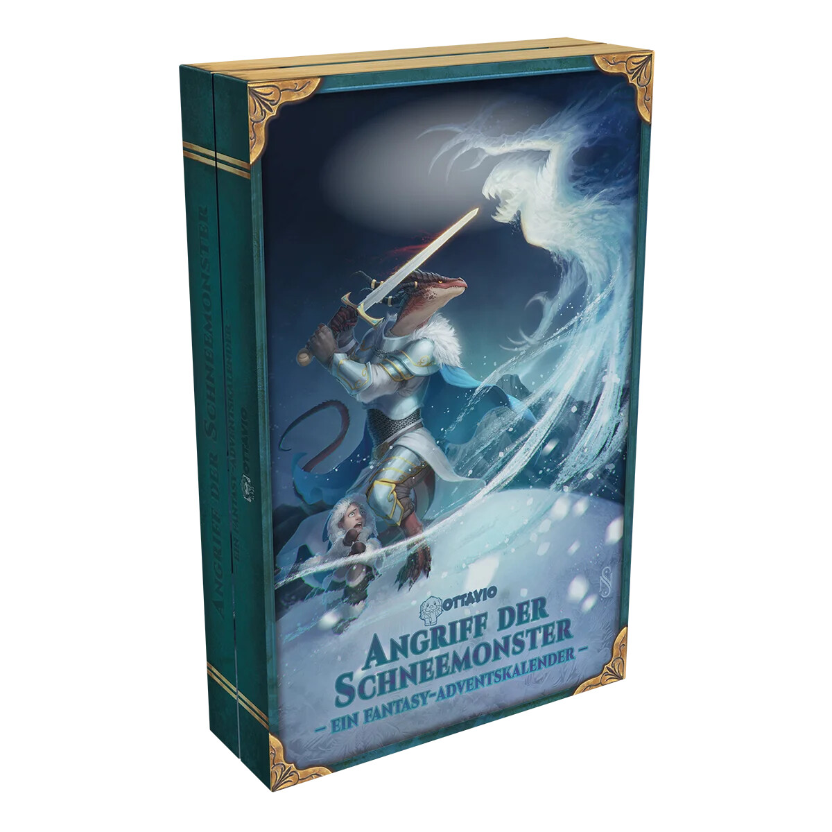 Angriff der Schneemonster: Ein Fantasy-Adventskalender