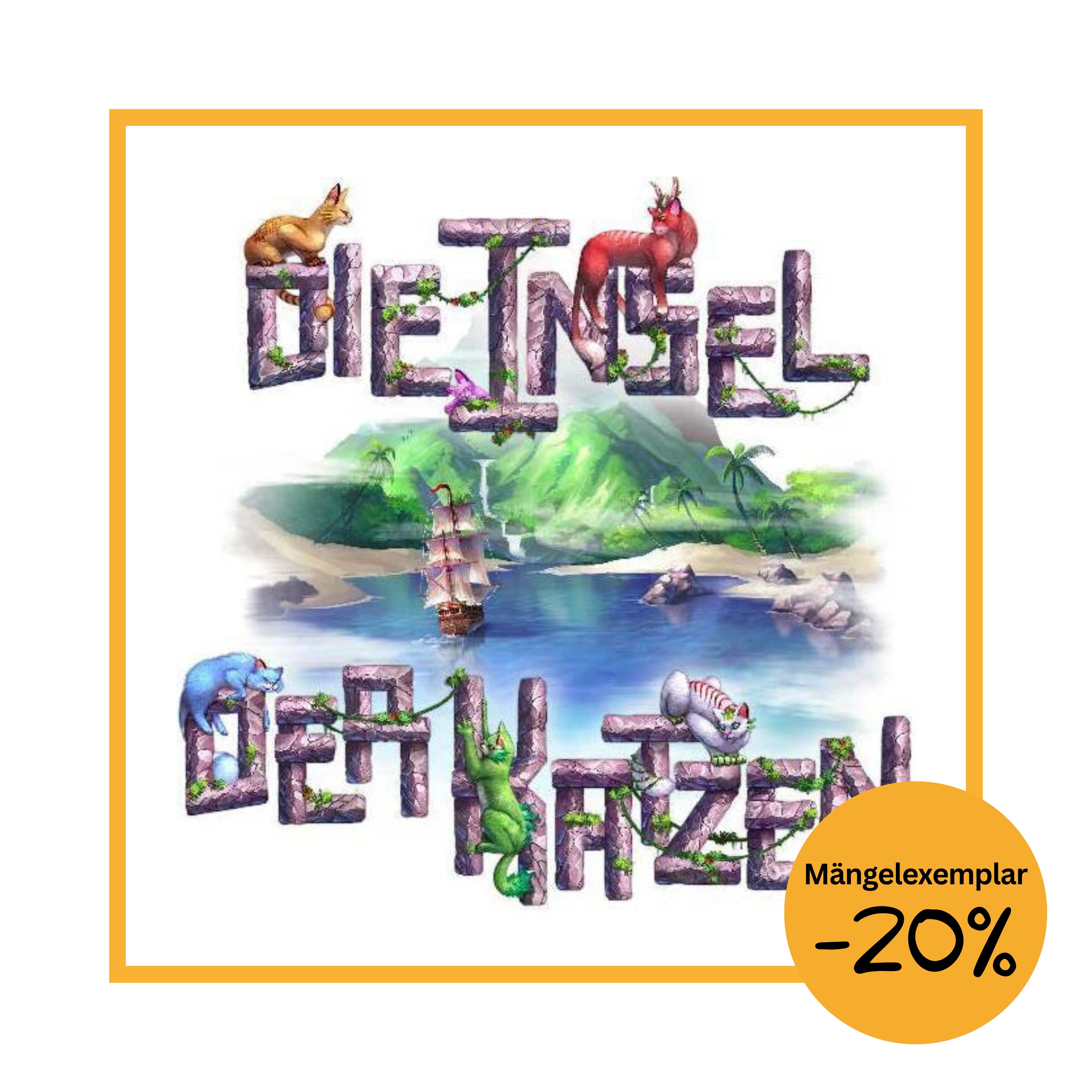 Die Insel der Katzen - Neuauflage 2025 #Mängelexemplare#