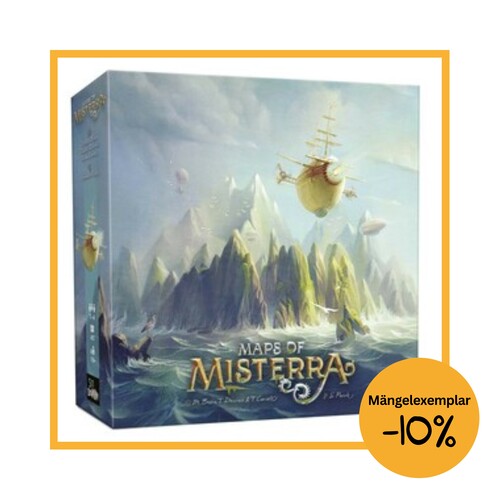 Maps of Misterra (DE) #Mängelexemplar#