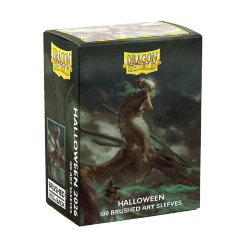100 Brushed Art - Halloween 2026  - Dragon Shield