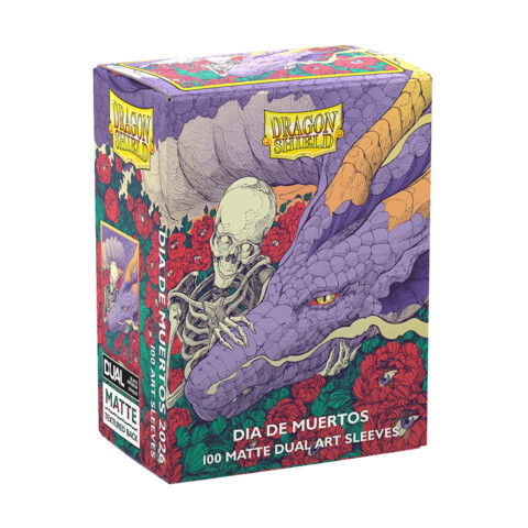 100 Brushed Art - Dia De Muertos 2026  - Dragon Shield