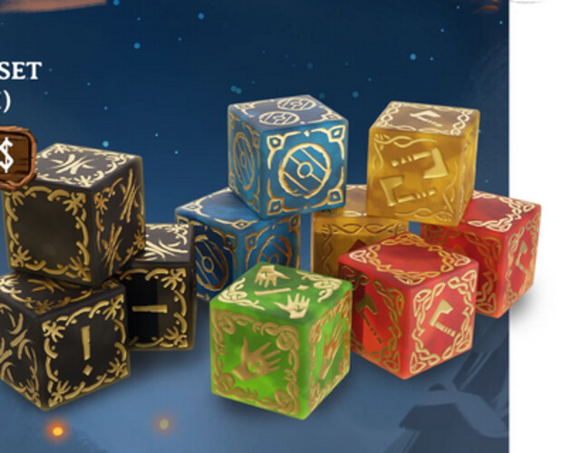 Premium Dice Set - Valheim