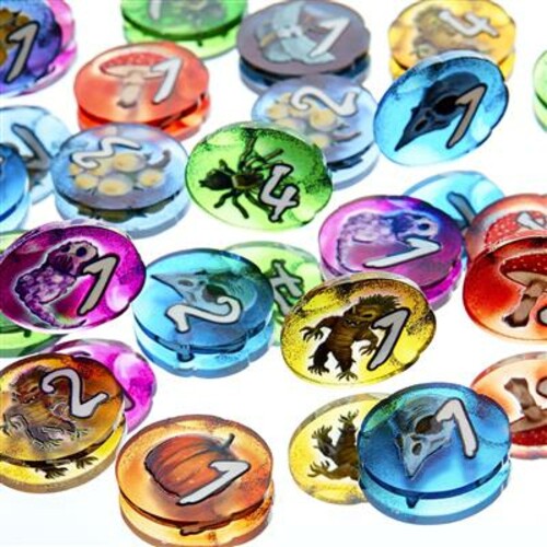 Acrylic Token und Marker - Quacksalber von Quedlinburg (Grundspiel)
