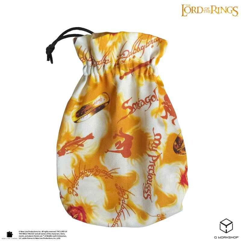 Full Art Dice Pouch: The Lord Of The Rings: Ring-bearers