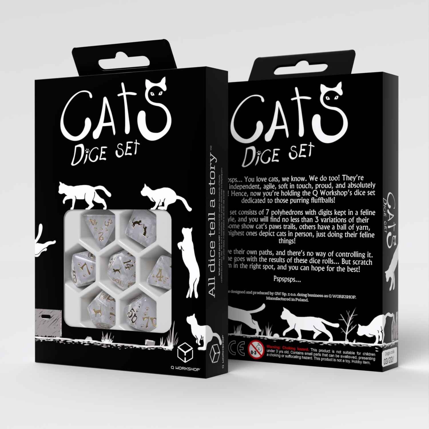 CATS Dice Set: Purrl