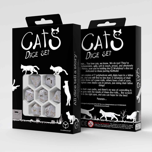 CATS Dice Set: Purrl