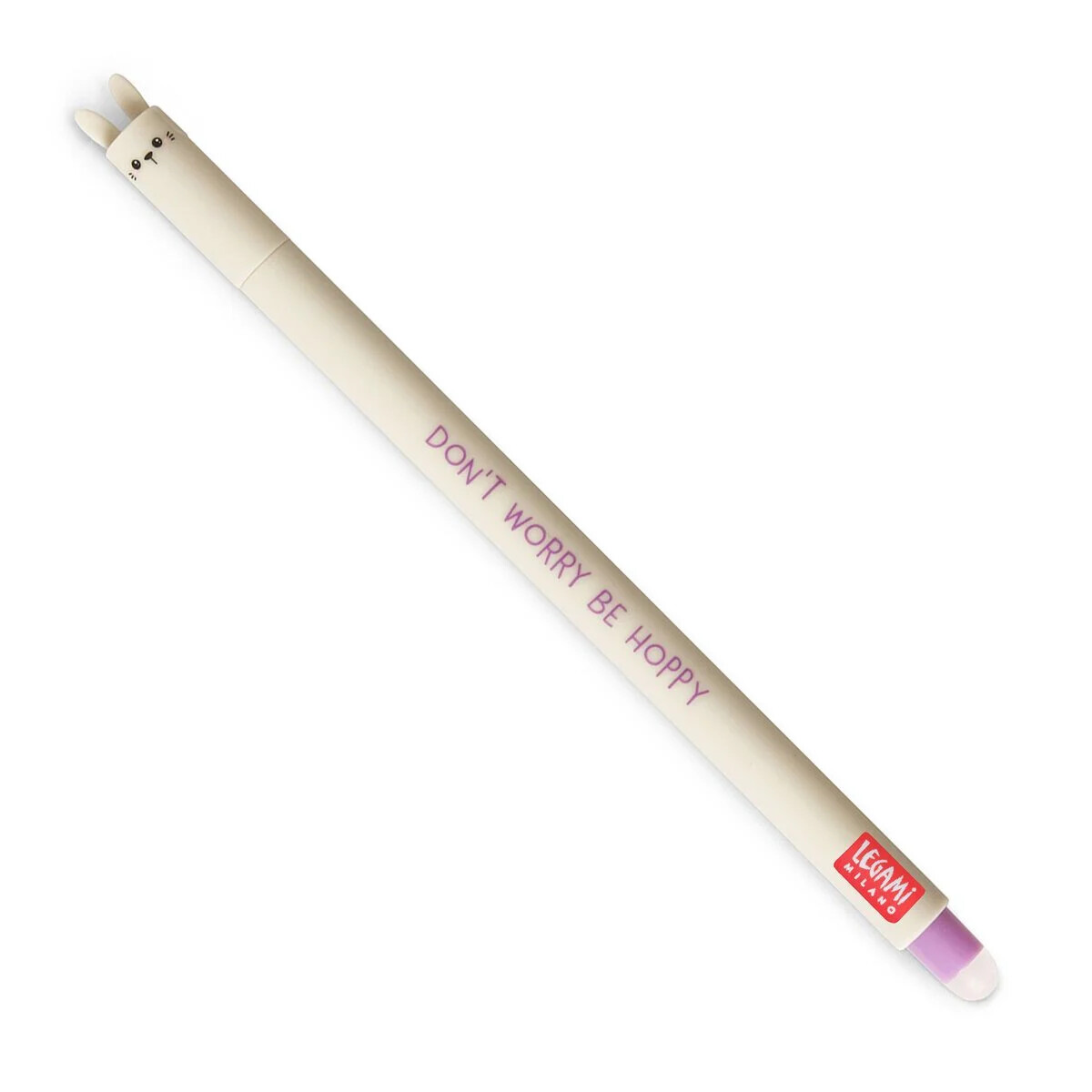 Legami Löschbarer Gelstift Bunny „Don’t Worry Be Hoppy“ - Erasable Pen