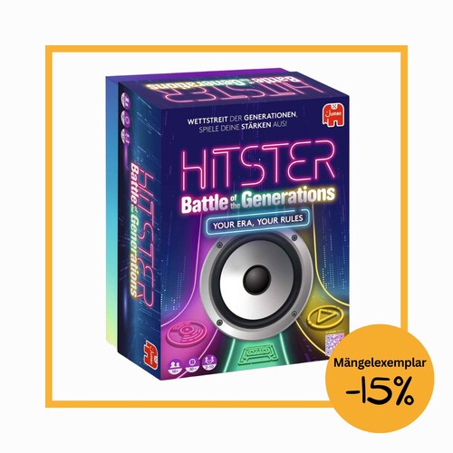 Hitster - Battle of the Generations (DE) #Mängelexemplar#