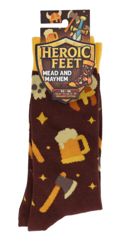 Mead & Mayhem Socks -  EU 43 - 46 - Heoric Feet Socken/Socks