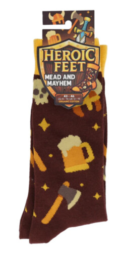 Mead & Mayhem Socks -  EU 43 - 46 - Heoric Feet Socken/Socks