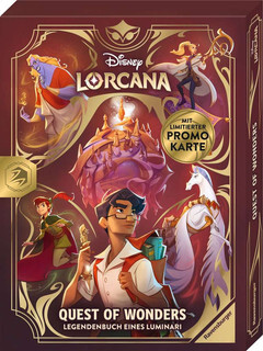 Disney Lorcana - Quest of Wonders - Legendenbuch eines Luminari