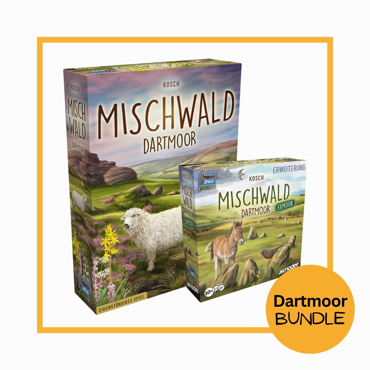 Mischwald Dartmoor Bundle (Grundspiel + Exmoor Erweiterung)