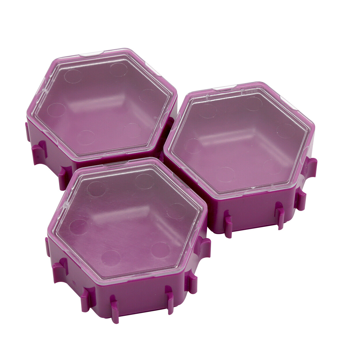 Eva & Adam TOTALLY PINK Honeycomb Ressourcenschalen (3er-Set)